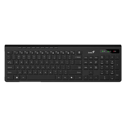 GENIUS SlimStar 7230, Bezdrôtová klávesnica, SK/CZ