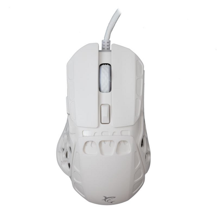 WHITE SHARK GM-5016 ECTOR, Herná myš, biela