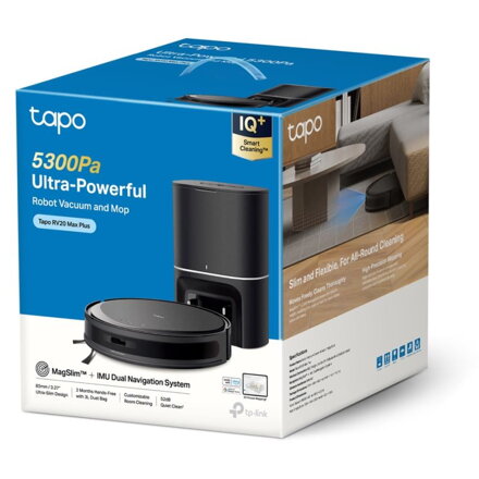 TP-LINK Tapo RV20 Max Plus, Robotický vysávač s mopom