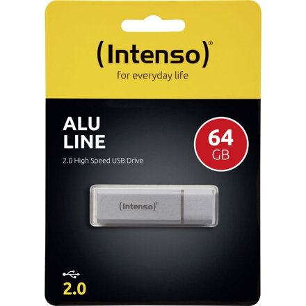 INTENSO - 64GB Alu Line 3521492 silver