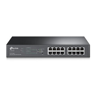 TP-Link Switch 16-Port/1000Mbps/MAN/PoE/Rack