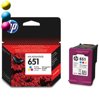 HP Cartridge HP 651 Cyan/Magenta/Yellow