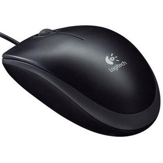 LOGITECH B100 Optical USB Mouse black