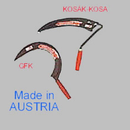 Kosák drevená rukoväť 220mm rakúsky