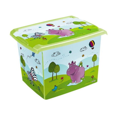 Box UH 20,5 l detský 37x28 cm, výška 27 cm  "hippo"