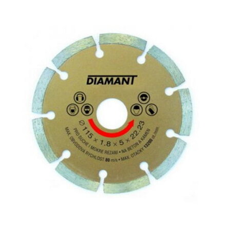 Kotuc diamantovy o115x22mm, SEGMENT