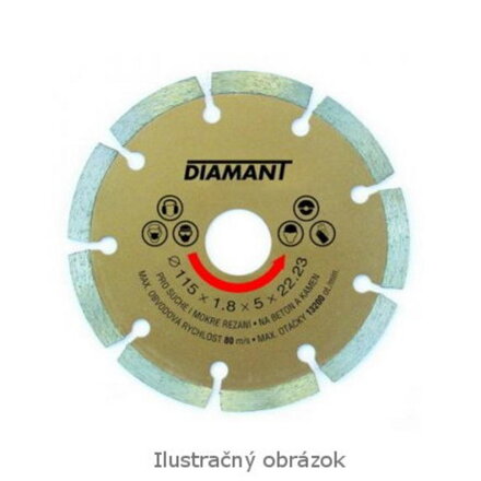 Kotuc diamantovy o180x22mm, SEGMENT