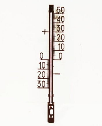 Teplomer vonkajší UH 27 cm závesný