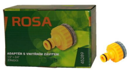 Adapter pre hadicovu rychlospojku na vnutor. zav. 1/2  SADA 20ks PLAST