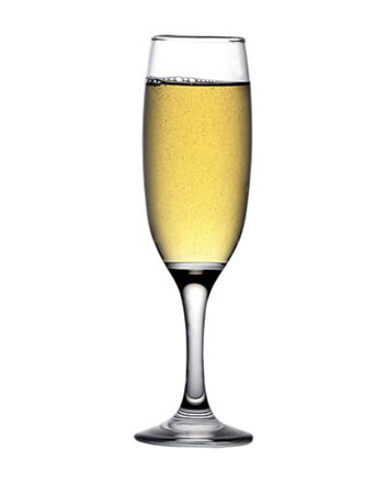 Pohár na šampanské 220 ml EMPIRE číry sklo, 6 ks   WW  yyy