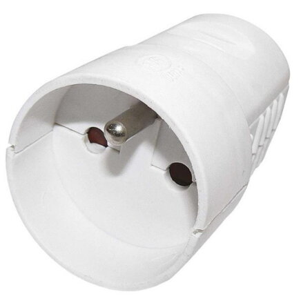 Zásuvka priama 250V na kabel