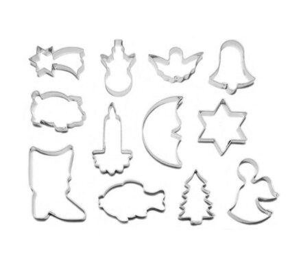 Vykrajovačky VIANOCE  sada 12 ks
