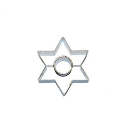 Vykrajovačka HVIEZDA/KOLIESKO väčšia 54mm