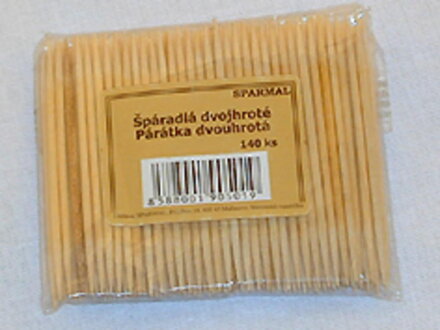 Špáradla guľaté 140ks-sáčok