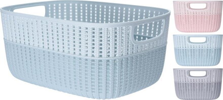 Košík úložný plast 15L