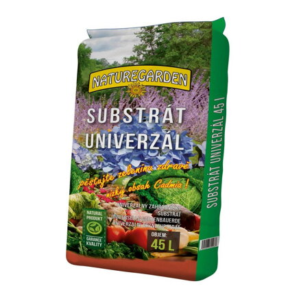 Substrát Univerzál záhradný 45L NATURE GARDEN   WW