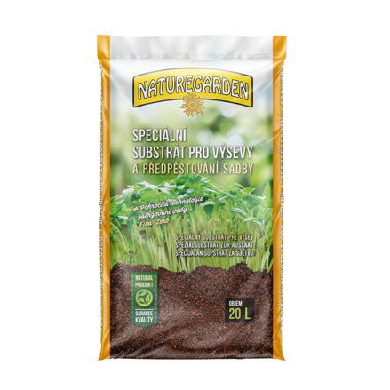Substrát pre výsev a predpestovanie sadby 20L NATURE GARDEN   WW