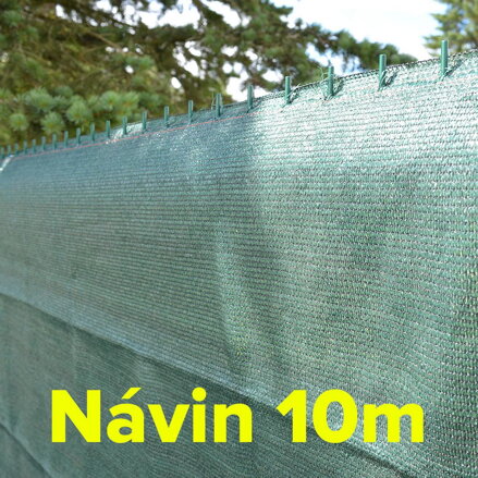 Sieť tieniaca 1,5x10 m HDPE 230g/90% Skveler