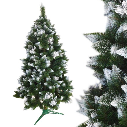Stromček vianočný borovica zasnežená 1,2 m