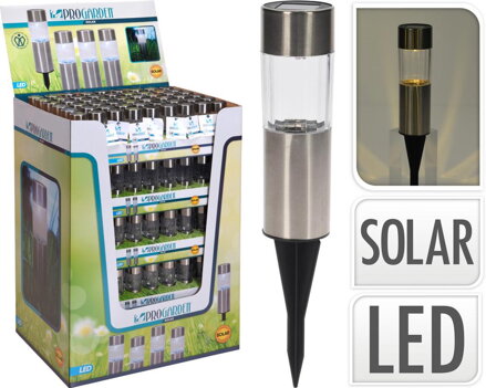 Lampa solárna 4,5 cm valec