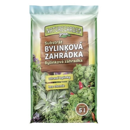 Substrát pre bylinky 5L NATURE GARDEN