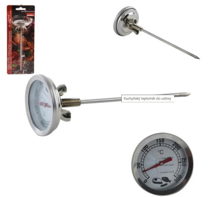 Teplomer do udiarne nerez 16cm