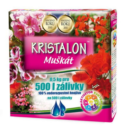 Hnojivo KRISTALON muškát 0,5kg AGRO
