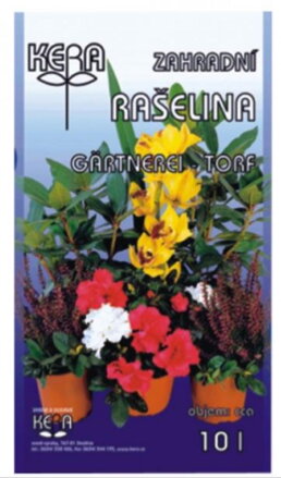 Rašelina 10Ll záhradná