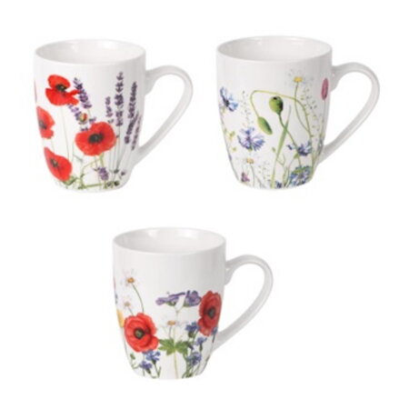 Hrnček porcelánový MAKI 360ml mix dizajnov Mak