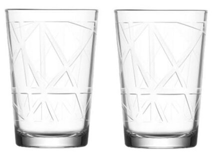 Pohár na vodu 205 ml LINE číry, sklo, 6 ks sada