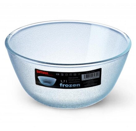 Miska sklenená 1,7l/21cm BOWLS FROZEN / 2016836