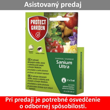 Prípravok Sanium ultra 2x5 ml insekcíd SBM