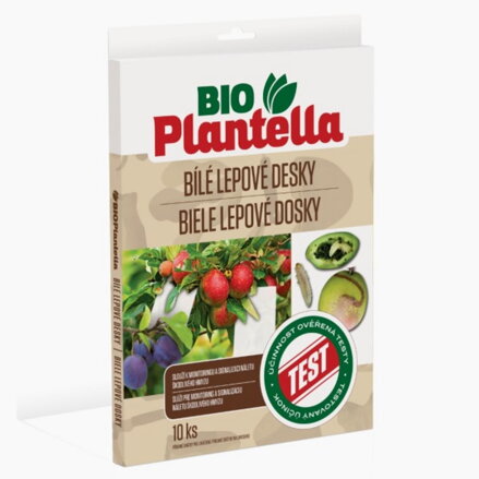 Lepidlo dosky na hmyz 10ks biele Bio Plantella