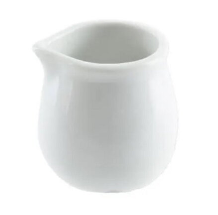 Mliečnik porcelánový, farba biela 0,02l