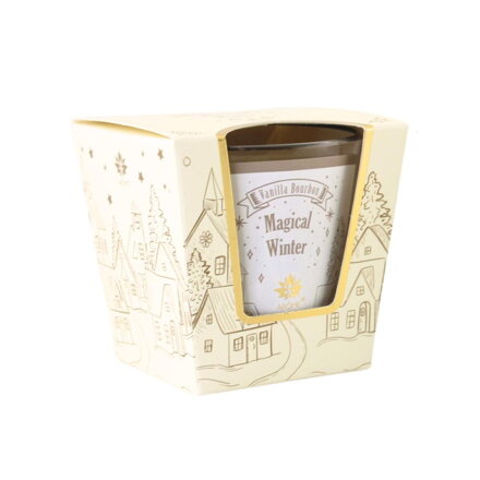 Sviečka vonná VANILLA BOURBON 120 g v skle vanilkový burbón