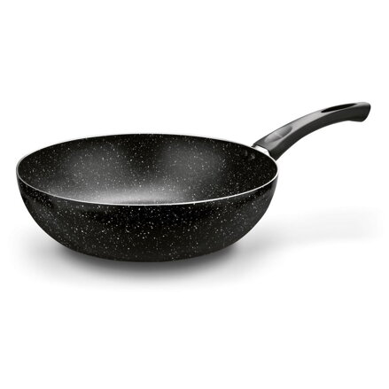 Panvica MARMARA 30x8,5cm čierna WOK, nepriľnavá