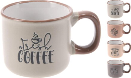 Hrnček kameninový 90 ml na espresso mix