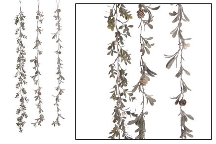 Girlanda 106cm zelená mix