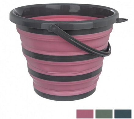 Vedro 10 L skladacie termoplast/guma