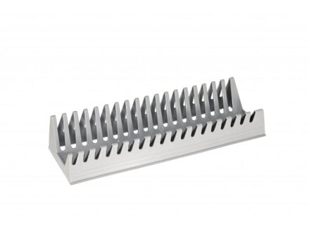 Odkvapávač na taniere 37 cm sivý
