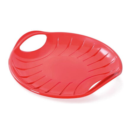 Klzák na sneh SPEED malý tanier 60x60cm UH červený KLC