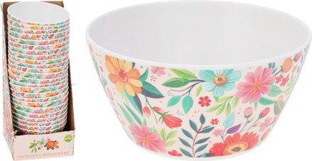 Miska 750 ml melamín dizajn kvety