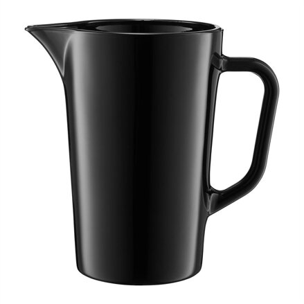 Džbán s uchom, 1,2L čierny