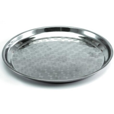 Podnos nerezový 35cm okrúhly
