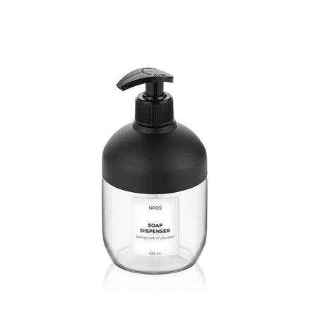 Dávkovač mydla 425ml sklo
