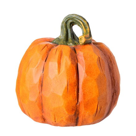 Dekorácia tekvica 21x21x21cm oranžová