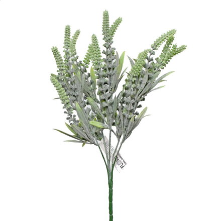 Ozdoba zapichovacia levanduľa 34cm zelená