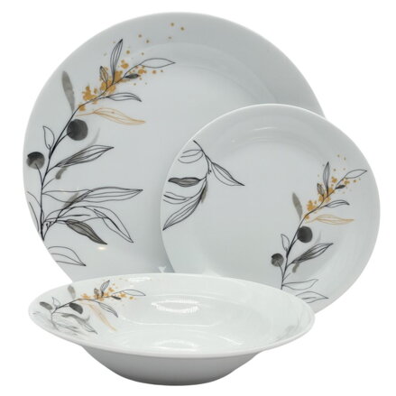 Tanier sada 18-dielna VŔBA, extra white