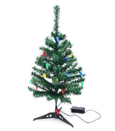 Stromček vianočný umelý s LED osvetlením