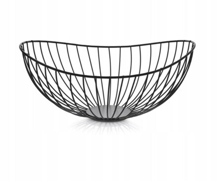 Košík na ovocie DECOR 30cm čierny